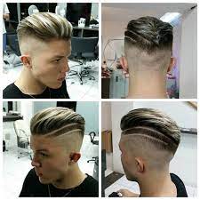 Men S Hair Haircuts Fade Haircuts Short Medium Long Buzzed Side Part Long Top Short Sides Hair Style Hairstyle Haircut Hair Color Slick Back Men