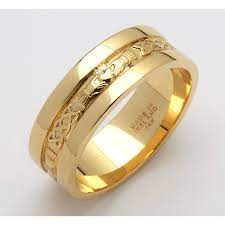 Gold Wedding Bands Irish Wedding Rings Engagement Rings For Men Claddagh Ring Wedding