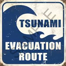 Is a philippine national institution dedicated to provide information on the activities of volcanoes, earthquakes, and tsunamis, as well as other specialized information and services primarily for the protection of life and property and in support of economic, productivity, and sustainable development. Second Life Marketplace Authentic Tsunami Evacuation Route Sign Poster