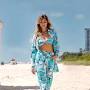 Profile Picture of Olivia Bloom Wide Leg Trousers | Melissa Odabash US (@odabash.com) on Google