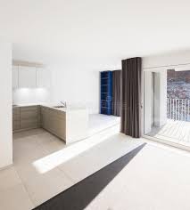 Open kitchens also boost functionality with a spacious island. Modern Open Space With Living Room And Kitchen Stock Image Image Of Home Balcony 117626411
