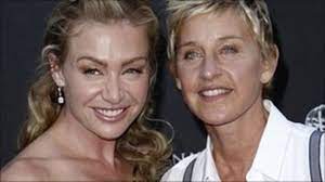 Portia De Rossi takes Ellen DeGeneres' name - BBC News