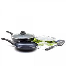 Ceramic Nonstick Cookware Set Coating 8 Piece Black Frying Pan Kitchen Cooking Greenlife Cookware Set Ceramic Non Stick Kitchen Cookware Sets