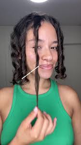 How i cut my framing pieces 💖 #curlycut #haircut #hairvideos #fyp