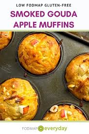 Low Fodmap Smoked Gouda Apple Muffins Fodmap Everyday Recipe Apple Muffins Fodmap Recipes Low Fodmap
