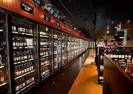 This Is Walters Dream To Have A Liquor Store This Could Potentially Look Like What He Would Wine Store Design Supermarket Design Interior Supermarket Design
