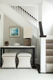 For beach house furniture, choose darker, polished wood tones like a walnut coffee table or cherry accent chairs, plus painted pieces in primary shades. 25 Ideas To Style A Beach Or Coastal Console Digsdigs