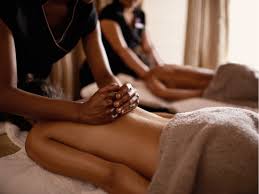 Relaxing body massage