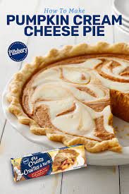 Pumpkin Cream Cheese Pie Pillsbury Canada Recipe Pumpkin Cream Cheeses Dessert Recipes Pumpkin Cream Cheese Pie