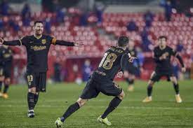 Ya fue la sede de la final 2020. Barcelona Rallies Late To Beat Granada 5 3 Reach Copa Semis The San Diego Union Tribune