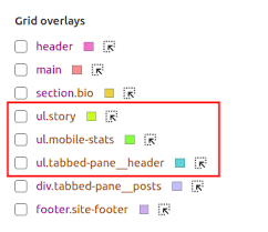 Here you can download instagram overlays editing background and overlay png. Debug Css Grid With Chrome Devtools Logrocket Blog