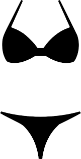 Bathing Suit Clipart Black And White Pin On More Articles