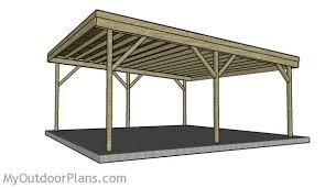 2 Car Carport Plans Myoutdoorplans Free Woodworking Plans And Projects Diy Shed Wooden Playhouse Pergola B Carport Plans Building A Carport Diy Carport