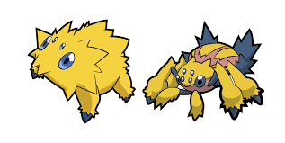 Joltik 47 union de aliados. Pokemon Joltik And Galvantua Cursor Custom Cursor Browser Extension Archyworldys