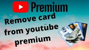 Visit your account's payments page here. How Do I Remove My Credit Card From Youtube Solved
