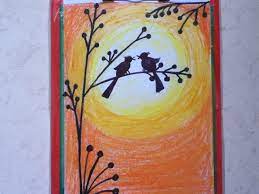 These directed drawing are a great way for children to become confident drawing simple spring images with these how to draw pictures.use these directed drawing preschool, pre k, kindergarten, first grade, and 2nd grade students.the drawing worksheets include how to draw a bee, bird, birdhouse, flower, tulip, butterfly, caterpillar, ladybug, nest, and umbrella. Beautiful Drawing For Children In Simple Steps Oil Pastel Shading Youtube