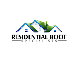 A logo with a combination of 4 colors if possible: Roof Logo Clip Art Logo Design Entry Number 2 By Aden Residential Roof Specialists Logo Roofing Logo Roofing Company Logos House Logo Design