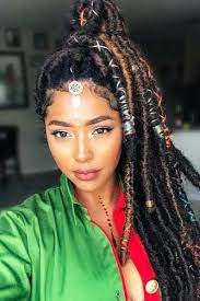 30 Faux Locs Ideas That All Girls With Natural Hair Should Try Hair Styles Natural Hair Styles Faux Locs Hairstyles