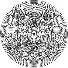 The coloring book contains 100+ pages of adult fun! An Owl Abstract Coloring Pages Coloring Sky