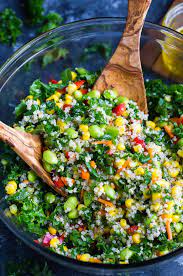 Healthy Quinoa Salad With Light Homemade Dressing Recipe Recipe In 2020 Healthy Salad Recipes Superfood Salad Quinoa Healthy
