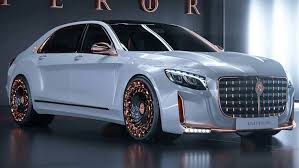 Color is rose gold and it matches perfectly. Would You Do This To A Mercedes Maybach S Class
