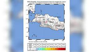 Gempa pada 5 maret 2021 mengagetkan warga. Gempa Terkini Cianjur Digoyang Gempa 3 0 Magnitudo Tekno Tempo Co