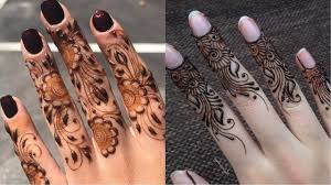 2 New Stylish Fingers Mehndi Design Step By Step Henna Design For Fi Henna Tattoo Hand Mehndi Designs For Fingers Mehndi Designs