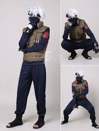 naruto hatake kakashi halloween cosplay costume