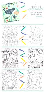 Mommy And Me Coloring Book By Stacie Of Gingiber Coloring Books Coloring Pages For Kids Mommy And Me