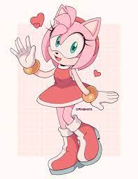 Amy Rose is adorable [by: crema] : r/SonicTheHedgehog