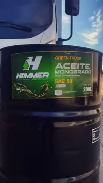 HAMMER ACEITE SAE-50 CF2 DIESEL TAMBOR 208L
