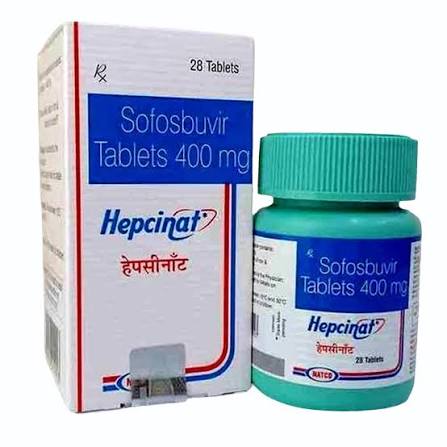 Hepcinat Sofosbuvir 400 mg Tablets, Packaging Type: Bottle at ₹ 5000/bottle in Nagpur