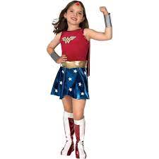 Wonder woman as a kid was cute. Rubie S Costumes Dc Comics Small Girls Deluxe Wonder Woman Kids Costume R882312 S The Home Depot In 2021 Wonder Woman Kids Costume Wonder Woman Halloween Costume Wonder Woman Costume