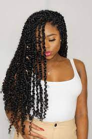 50 Stunning Passion Twists Hairstyles Curly Girl Swag Twist Hairstyles Twist Braid Hairstyles Hair Styles