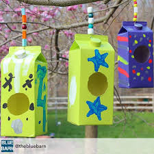 Bird House Crafts For Kids A Great Earth Day Activity Simple Orange Juice Carton Birdhouses Birdhouse Craft Recycled Crafts Kids Juice Carton Crafts