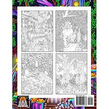 A coloring book (british english: Buy Adult Coloring Book Magical Wildland Coloring Page For Adult Relaxation Featuring Enchanting Magical Land Fairies Lovely Flowers And Trees For Stress Relieve And Alternative Meditation Paperback May 25 2020