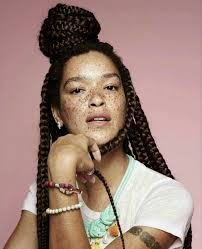 Braids And Beautiful Freckles
