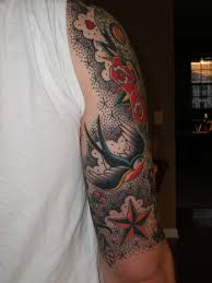 Half Sleeve Old School Tattoos Best Tattoo Designs Sleeve Tattoos For Women Traditional Tattoo Sleeve Trendy Tattoos