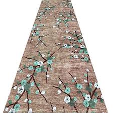 Clear vinyl runner protects carpet from dirt and wear; Qiangda Hallway Runner Rugs Super Soft Comfort Carpet Non Slip Plastic Granule Easy To Clean Up Multi Size European Style Thickness 6mm Color 1 Size 1 2m X 1 8m Buy Online In Antigua