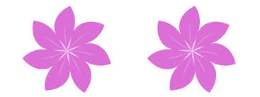 Cut out each piece and use as intended or create the unexpected! Orchid Purple Flower Cut Out