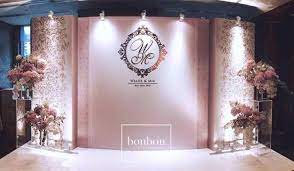 Wedding Backdrop Ideas Diy Backgrounds Best Of Simple Yet Classy Wedding Decor Pinterest Wedding Stage Decorations Classy Wedding Decor Wedding Backdrop Lights
