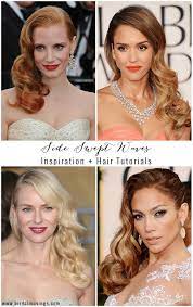 Wedding Hairstyles Side Swept Waves Inspiration And Tutorials Side Swept Hairstyles Wedding Hair Side Vintage Wedding Hair