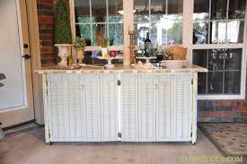 Upcycled Outdoor Kitchen Buffet Table Outdoor Buffet Kitchen Buffet Table Outdoor Buffet Tables