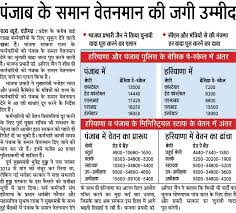 Pay Scale In Haryana Punjab Teacher Haryana Education News