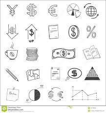 Hand Draw Finance And Money Doodle Sketch Business How To Draw Hands Doodles Bullet Journal Banner