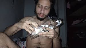 This pleases me so much, cake and grape juice ( at night