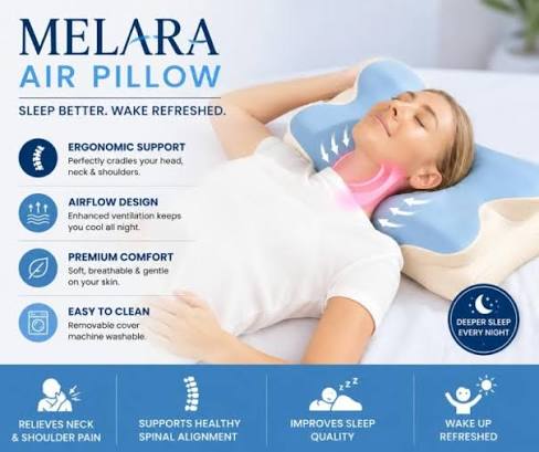 Melara Air Pillow Review 2026: Is This Ergonomic Pillow Worth