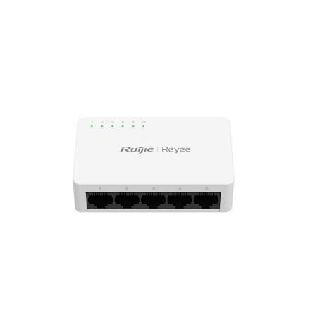 RG-ES05F, 5-Port 10/100 Mbps Unmanaged Non-PoE Switch - Ruijie Reyee