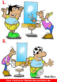 Dann rockt heute abend mal ber ok, dortmund. Friseur Cartoon Gratis Fussballfan Witze Friseur