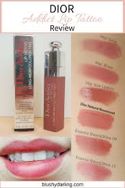 Dior Addict Lip Tattoo Review Swatch E Dupe Dior Addict Lip Dior Lip Glow Dior Addict